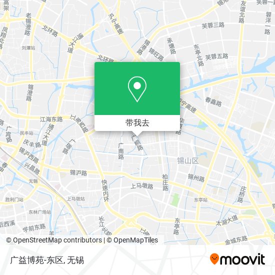 广益博苑-东区地图