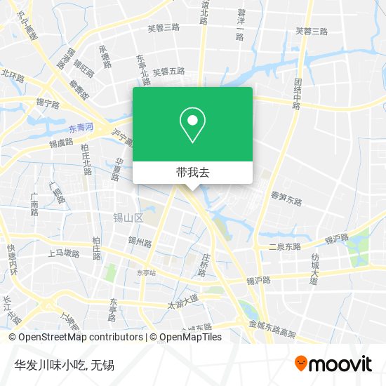 华发川味小吃地图