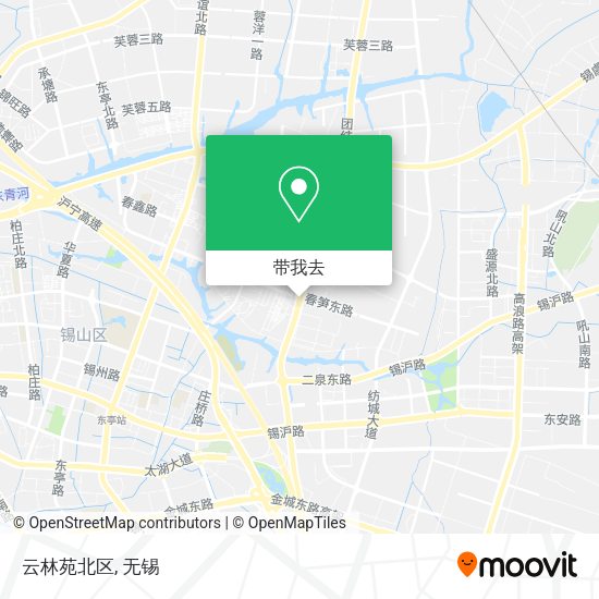 云林苑北区地图