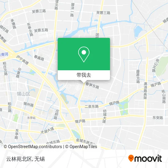云林苑北区地图