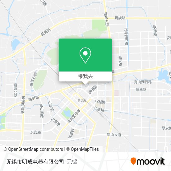 无锡市明成电器有限公司地图