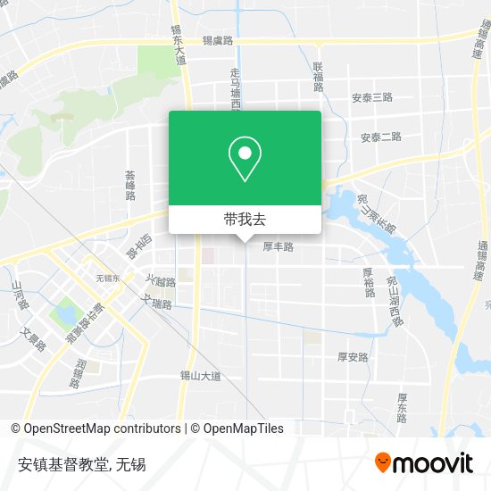 安镇基督教堂地图