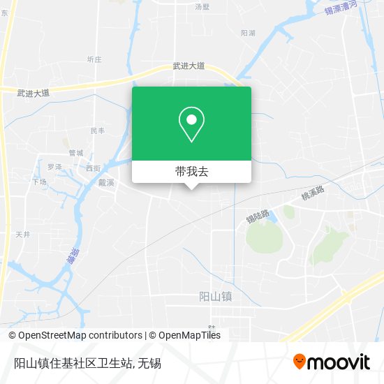 阳山镇住基社区卫生站地图