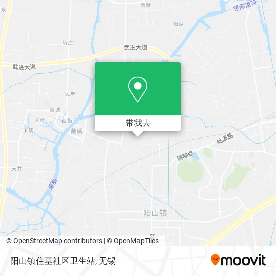 阳山镇住基社区卫生站地图