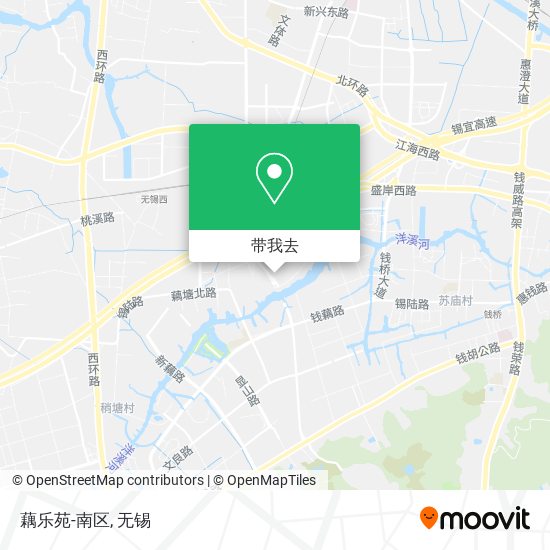 藕乐苑-南区地图