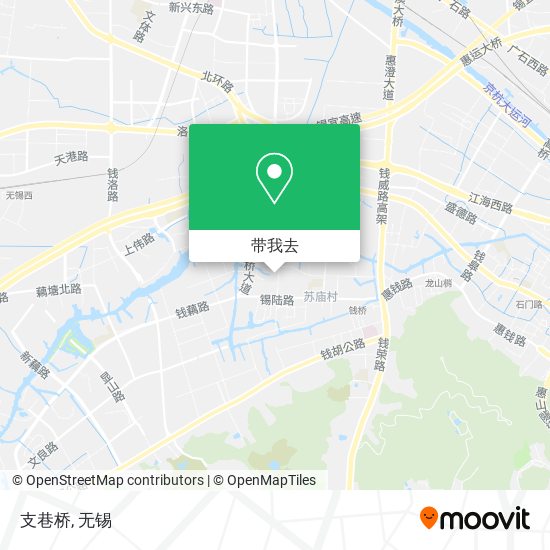 支巷桥地图