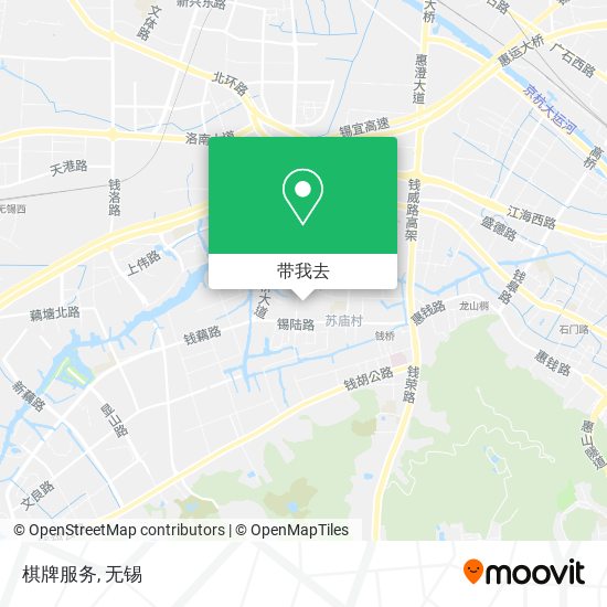 棋牌服务地图