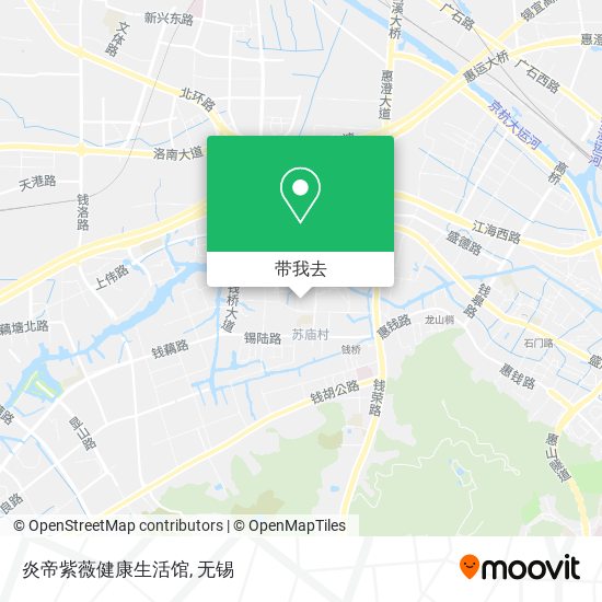 炎帝紫薇健康生活馆地图