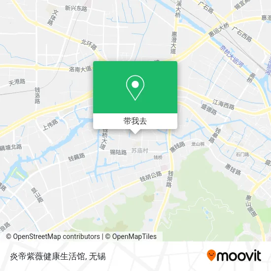 炎帝紫薇健康生活馆地图