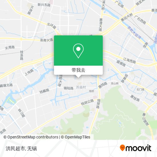 洪民超市地图