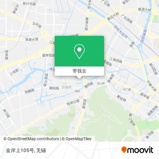 金岸上105号地图