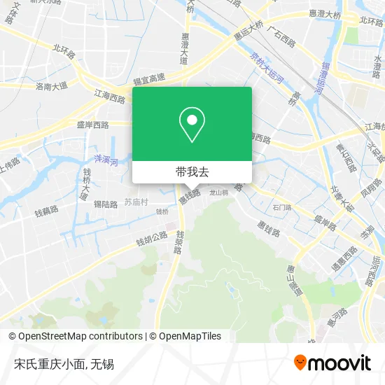 宋氏重庆小面地图