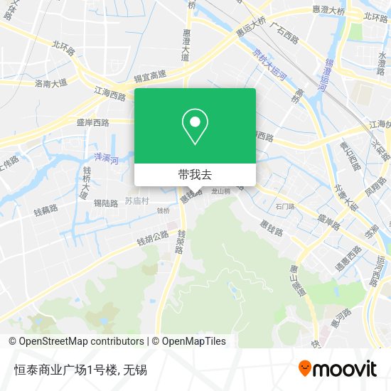 恒泰商业广场1号楼地图