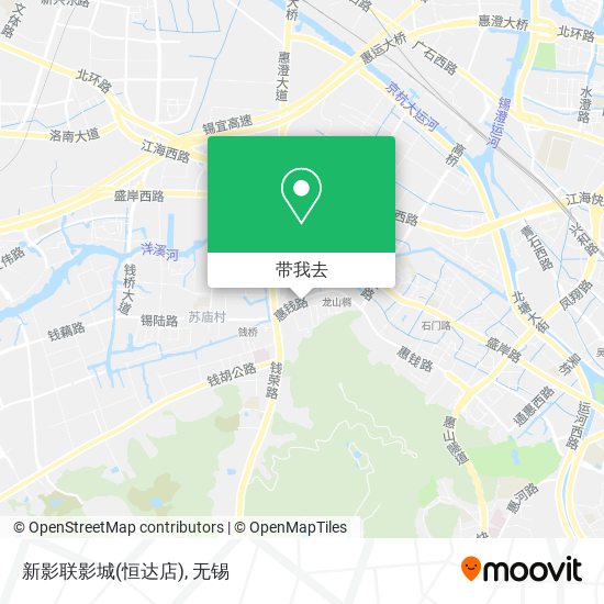 新影联影城(恒达店)地图