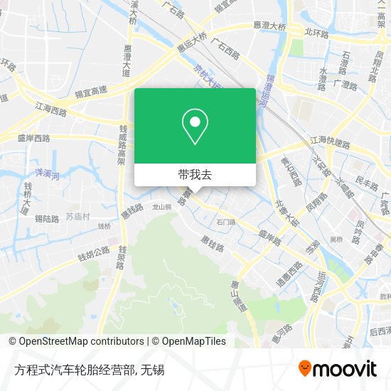 方程式汽车轮胎经营部地图