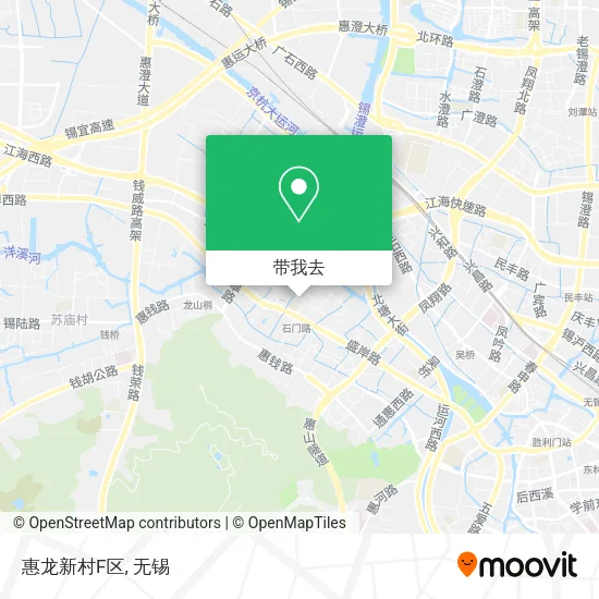 惠龙新村F区地图