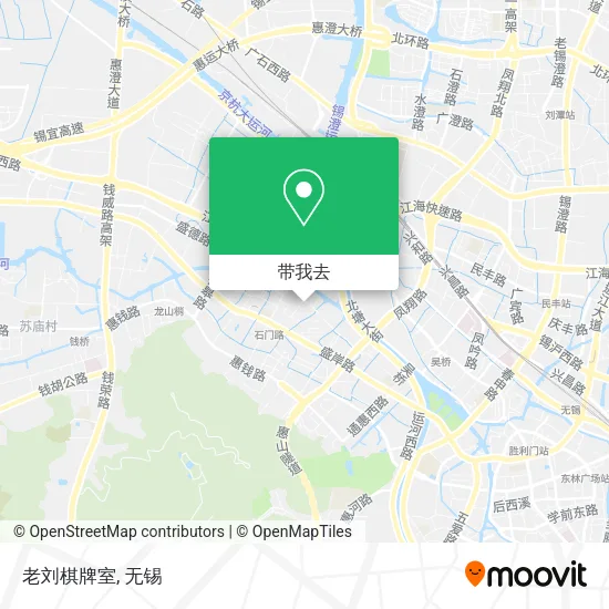 老刘棋牌室地图