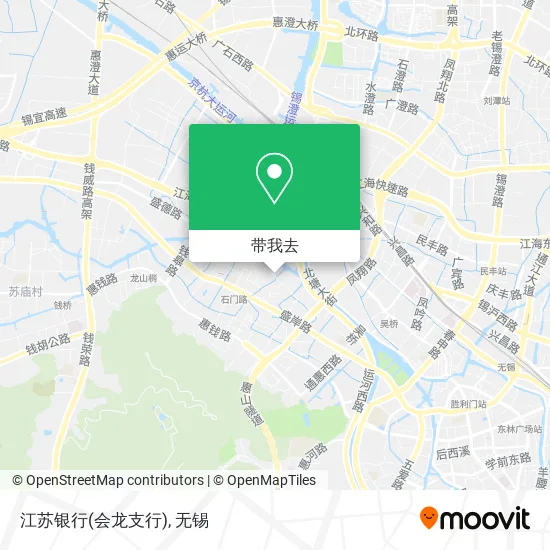 江苏银行(会龙支行)地图