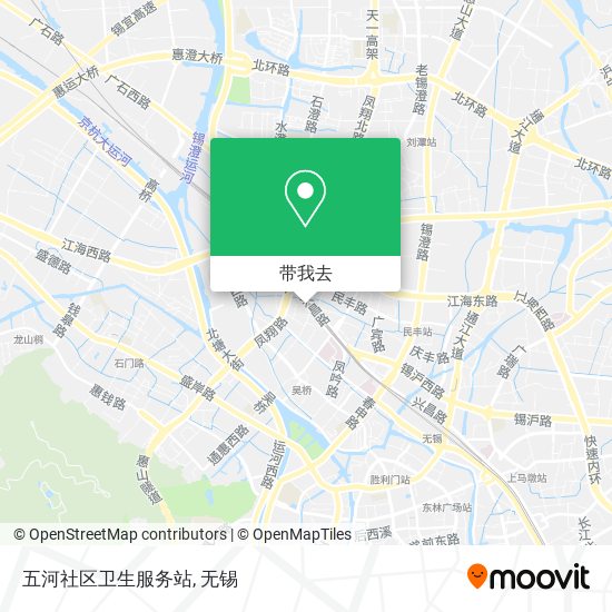 五河社区卫生服务站地图