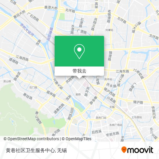 黄巷社区卫生服务中心地图