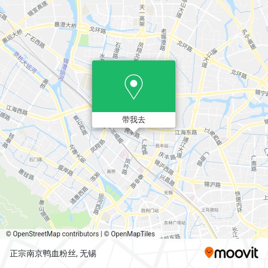 正宗南京鸭血粉丝地图