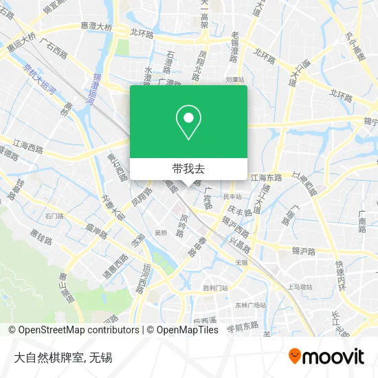 大自然棋牌室地图