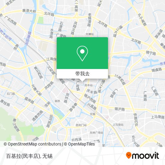 百基拉(民丰店)地图