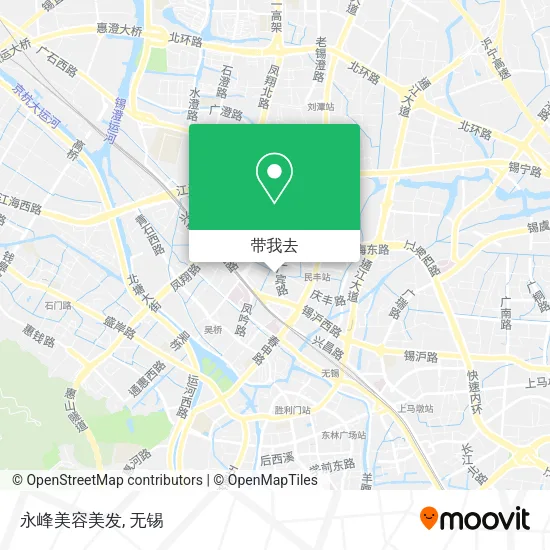 永峰美容美发地图