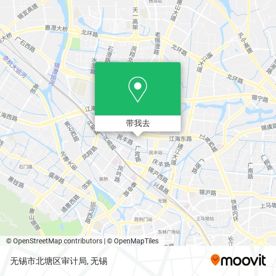 无锡市北塘区审计局地图