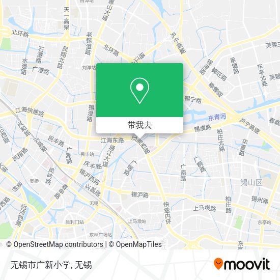 无锡市广新小学地图