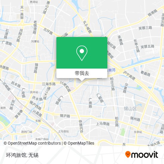 环鸿旅馆地图