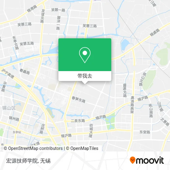 宏源技师学院地图