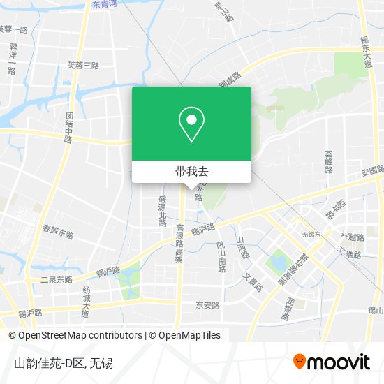 山韵佳苑-D区地图