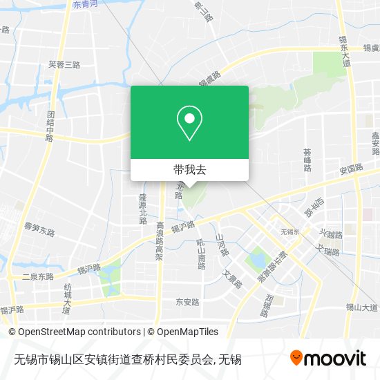 无锡市锡山区安镇街道查桥村民委员会地图