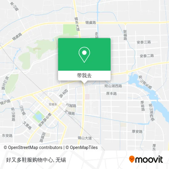 好又多鞋服购物中心地图