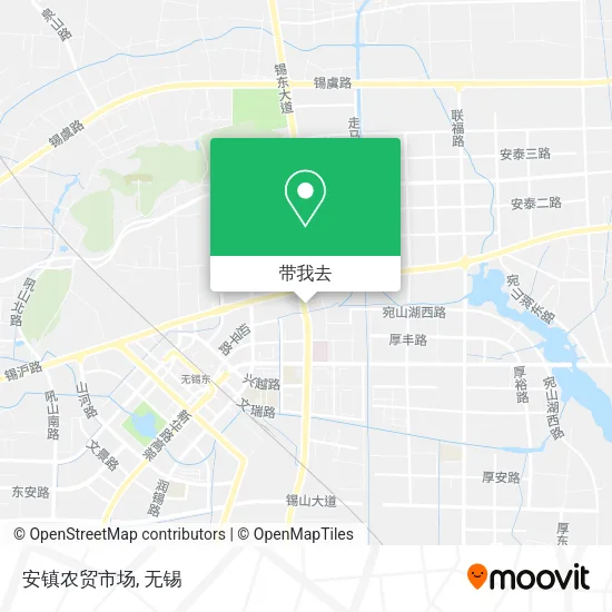 安镇农贸市场地图