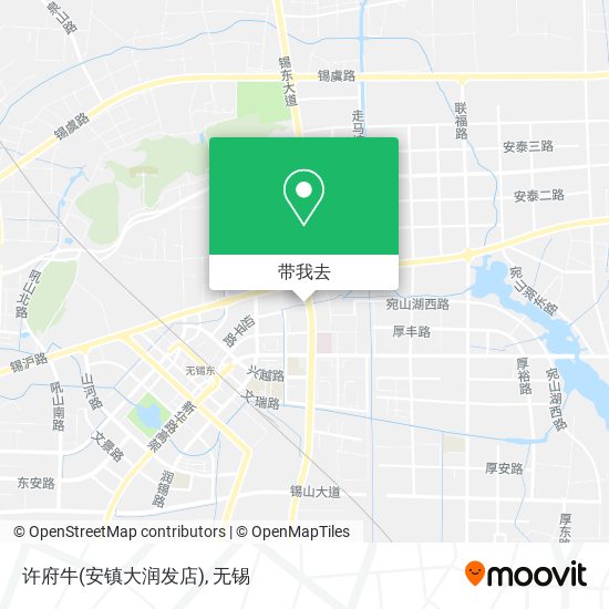 许府牛(安镇大润发店)地图