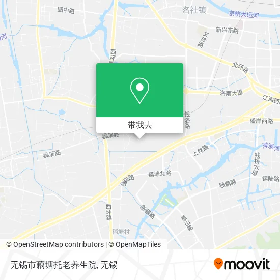 无锡市藕塘托老养生院地图