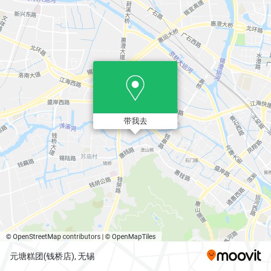 元塘糕团(钱桥店)地图