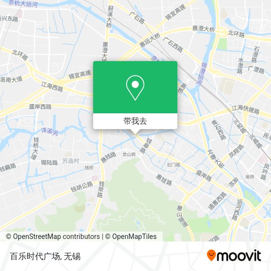 百乐时代广场地图