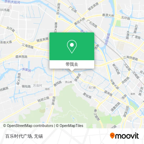 百乐时代广场地图