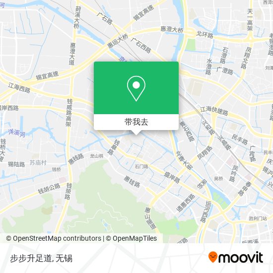 步步升足道地图
