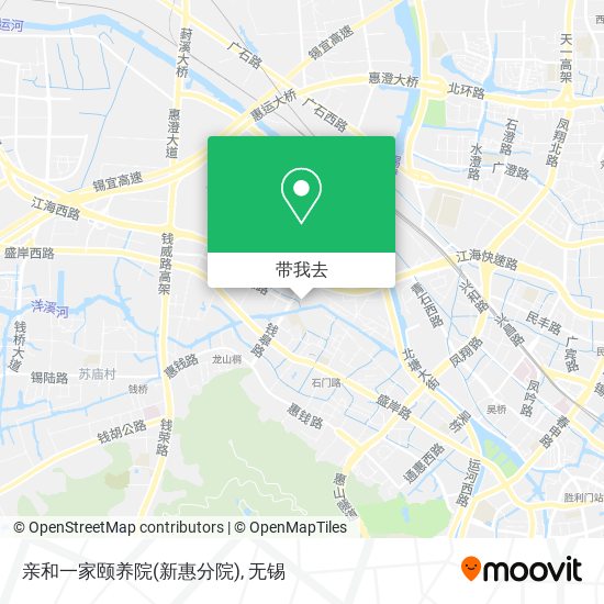 亲和一家颐养院(新惠分院)地图