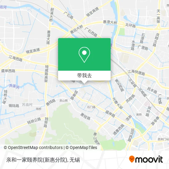亲和一家颐养院(新惠分院)地图
