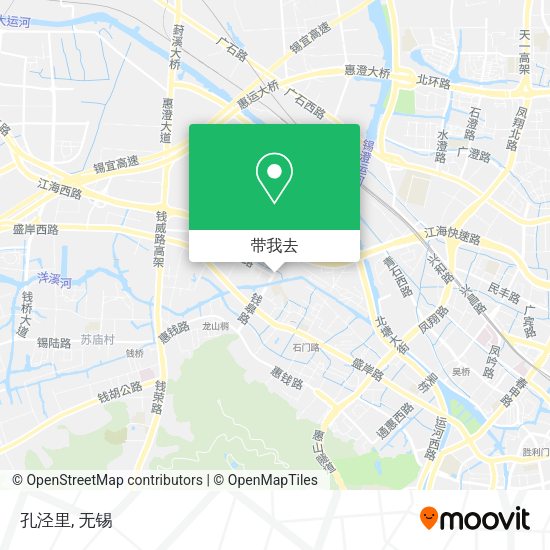 孔泾里地图