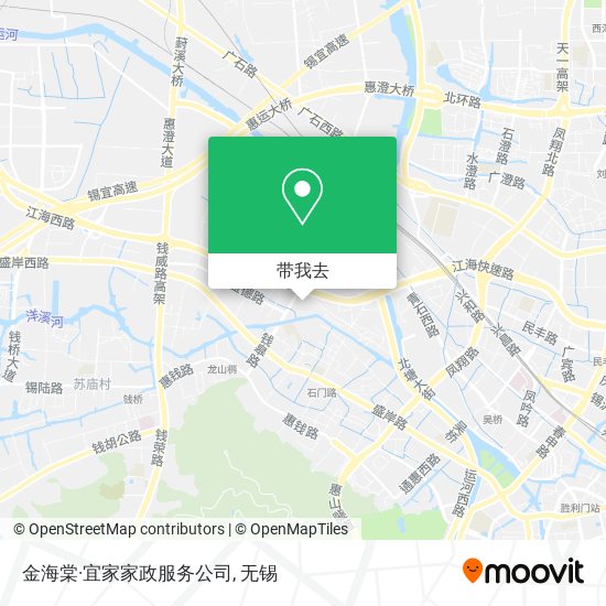 金海棠·宜家家政服务公司地图