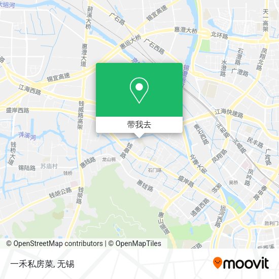 一禾私房菜地图