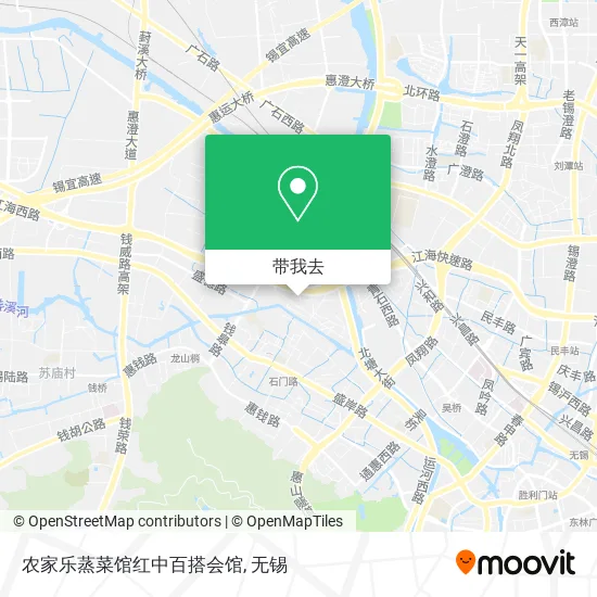 农家乐蒸菜馆红中百搭会馆地图