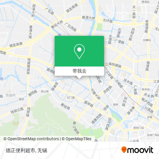 德正便利超市地图