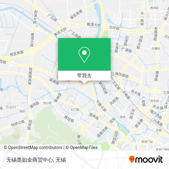 无锡墨如金商贸中心地图